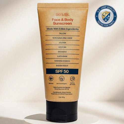 Tallow Sunscreen Clean Mineral Protection SPF 50